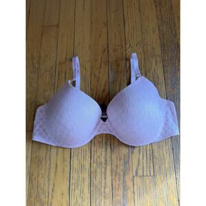 Victoria's Secret Bra Womens 40D Pink Very Sexy Balconette Underwire Padded